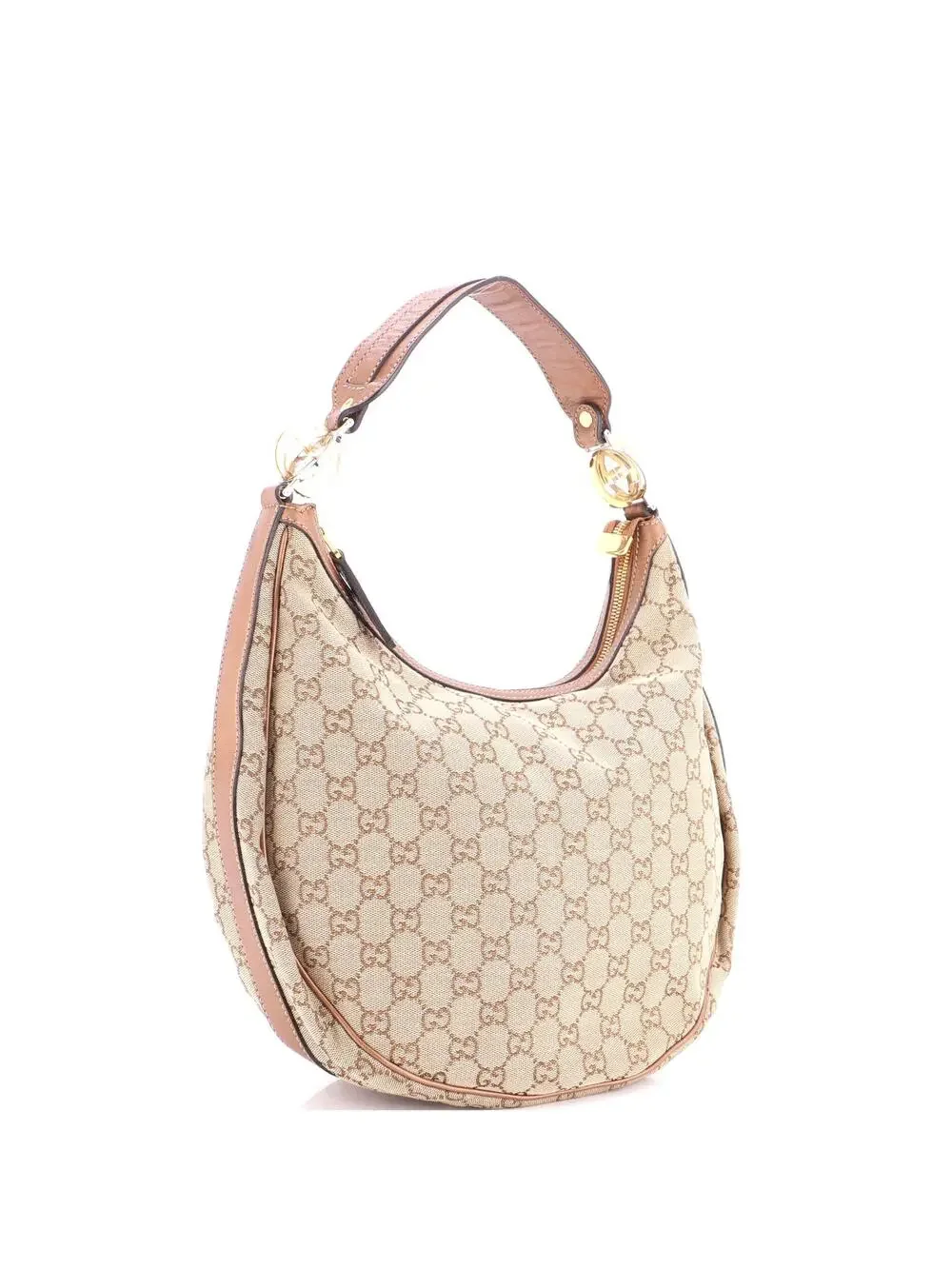 Gucci Twins Hobo Gg Canvas Medium #306874G11B